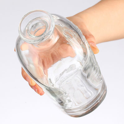 700ml 750ml 1000ml Frosted Printing Glass Bottle Extra Super Flint for Gin Vodka Tequila Whisky Brandy