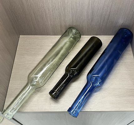 Freely Provided Glass Bottle 500 ml 375 ml Square Green Olive Oil Bottle with Matching Lid
