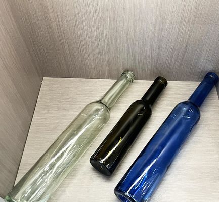 Freely Provided Glass Bottle 500 ml 375 ml Square Green Olive Oil Bottle with Matching Lid