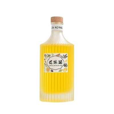 Logo Customization Acceptable Glass Bottle for Rum Vodka Whisky Tequila
