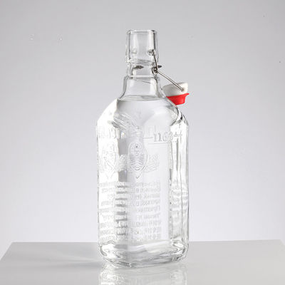 Empty Cylinder Liquor Wine Glass Vodka Bottle 750ml for and OEM/ODM Services
