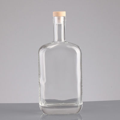 Customized 500ml Glass Bottle for Vodka Gin Tequila Clients' Specific Requirements