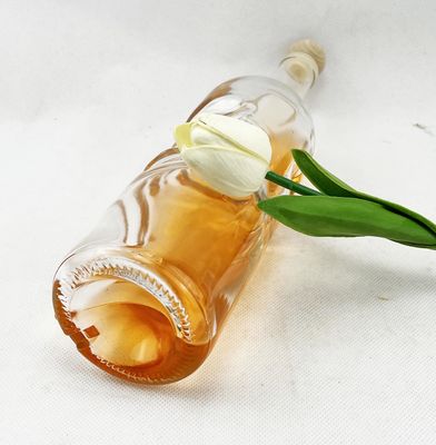 750ml Angel Hand Red Wine Glass Bottle with Cork Elegant and Functional Design