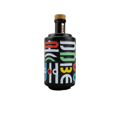 Frost Surface Handling 700ml 750ml Glass Bottle for Rum Gin Whiskey Vodka Wine Liquor