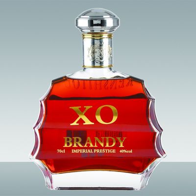 XO Wine Bottle Screw Cap Glass Bottle 700ml Capacity Perfect for Whiskey Champagne Vodka
