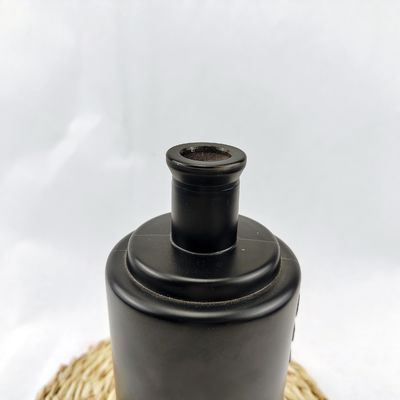 Frost Surface Handling 700ml 750ml Glass Bottle for Rum Gin Whiskey Vodka Wine Liquor