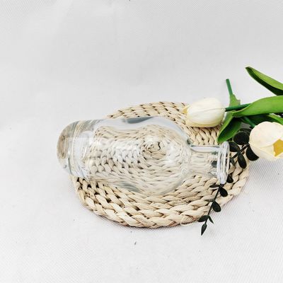 Tequila Clear Empty 750ml Glass Vodka Brandy Bottle for Acceptable Customer's Logo