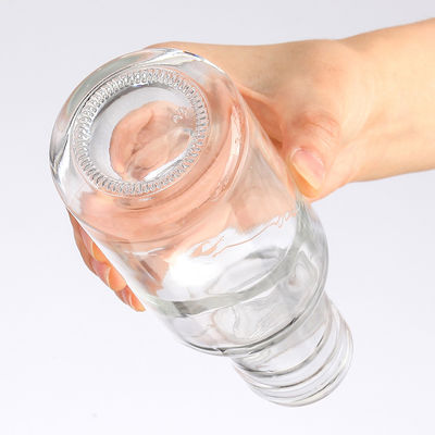 Spray Cap Empty Spirit 50ml 100ml 200ml 375ml 500ml 750ml 1000ml 75cl Gin Glass Bottle for Liquor