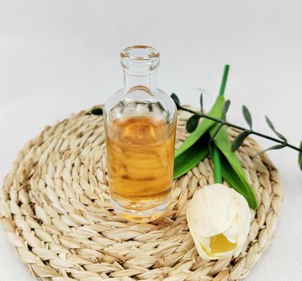 Glass Wine Bottle with Cork 100ml Round Shape Transparent Clear Body Material Glass
