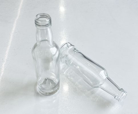 Clear Sealing Type Cork Empty 30ml 50ml 100ml Liquor Bottles for Ice Wine Clear Glass