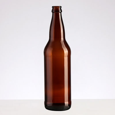 Glass Beer Bottles 12 oz 330ml Long Neck Beer Glass Bottle 330 ml with Crown Cap