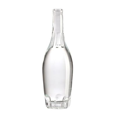 500ml Custom Color Spirit Liquor Glass Bottle With Cork for Provided Freely Sample