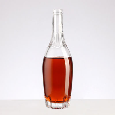 500ml Custom Color Spirit Liquor Glass Bottle With Cork for Provided Freely Sample