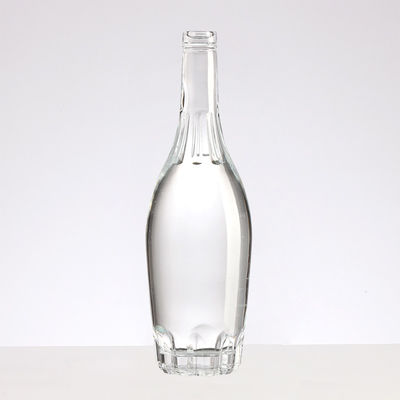 500ml Custom Color Spirit Liquor Glass Bottle With Cork for Provided Freely Sample