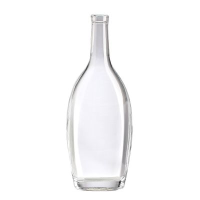 500ml Custom Color Spirit Liquor Glass Bottle With Cork for Provided Freely Sample