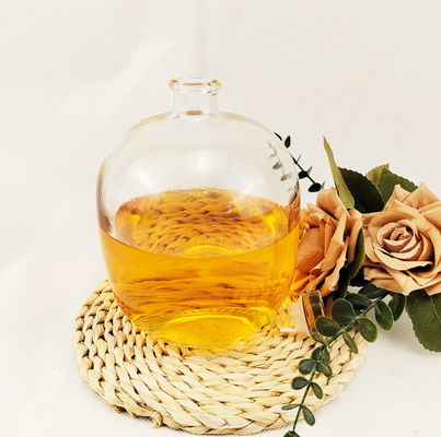 Crystal White Coating Cute Glass Bottle for Water Wine Medicine Personalized Design