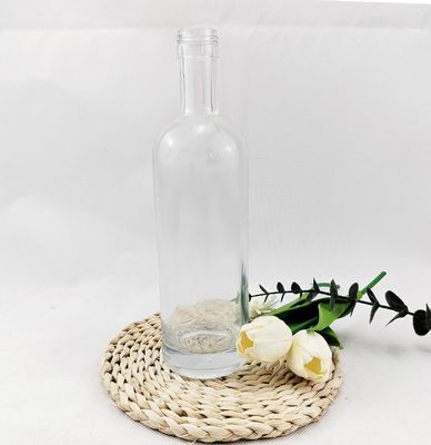 Clear 700ml Glass Bottles for Whiskey Production in Wine Manufacturing