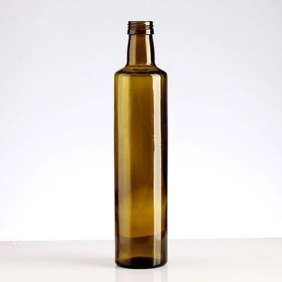 Empty 750ml Olive Green Round Glass Wine Bottle with Cork Hot Stamping Surface Handling