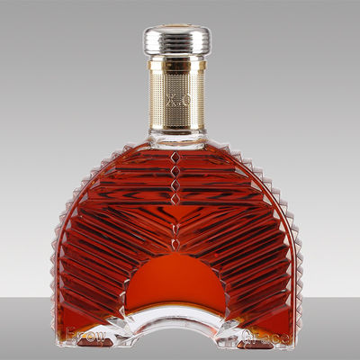 Custom Color 700ml 750ml Brandy Glass Bottle for Wine Connoisseurs and Enthusiasts