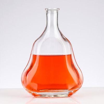 Custom Color 700ml 750ml Brandy Glass Bottle for Wine Connoisseurs and Enthusiasts