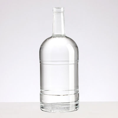 Clear/Frosted/Cylinder Empty Glass Vodka Bottle with Stopper 200ml 375ml 500ml 750ml