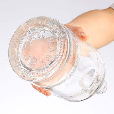Clear/Frosted/Cylinder Empty Glass Vodka Bottle with Stopper 200ml 375ml 500ml 750ml
