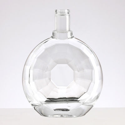 750ml Glass Bottles for Spirits Wine Liquor Sealing Type Cork Provided Sample