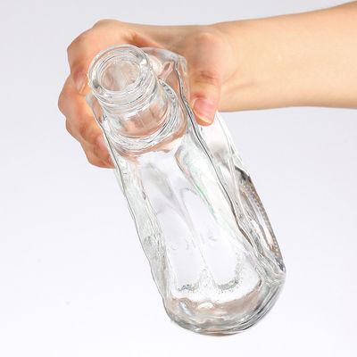 750ml Glass Bottles for Spirits Wine Liquor Sealing Type Cork Provided Sample