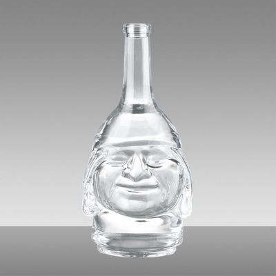 Level Carving Glass Bottles 500ML 750ML 1000ML for Customized Glass Products Liquor