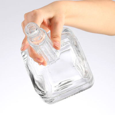 250ml/500ml/750ml Recycled Empty Frost Whisky Flask Vodka Bottle for Wine Glass Bottle