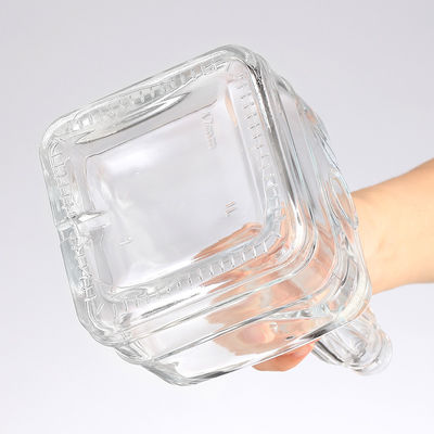 250ml/500ml/750ml Recycled Empty Frost Whisky Flask Vodka Bottle for Wine Glass Bottle