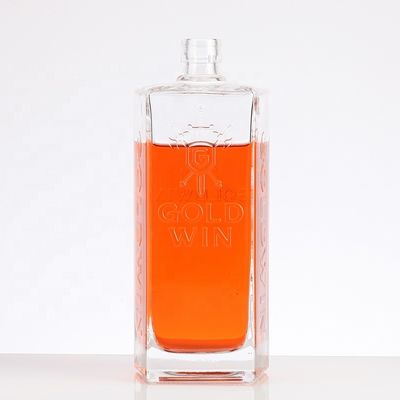 Customized 500ml Glass Bottles for Gin Whisky Clients' Specific Requirements