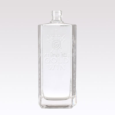 Customized 500ml Glass Bottles for Gin Whisky Clients' Specific Requirements