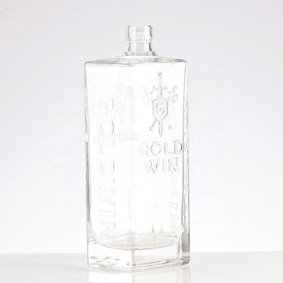 Customized 500ml Glass Bottles for Gin Whisky Clients' Specific Requirements