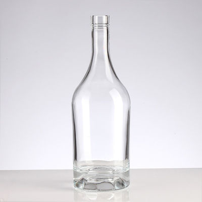 Glass Bottle for Liquor 750ml Round Shape Vodka Whiskey Gin Rum Spirit Wine Bottle