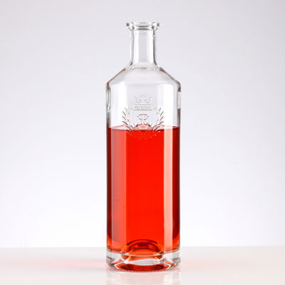 Empty Packaging 750ml Glass Burgundy Wine Bottle for Coffee Provided Freely