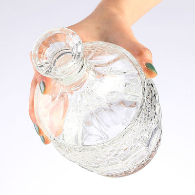 Provided Freely 750ml Vodka Whiskey Rum Brandy Alcohol Fruit Wine Glass Bottle with Cap