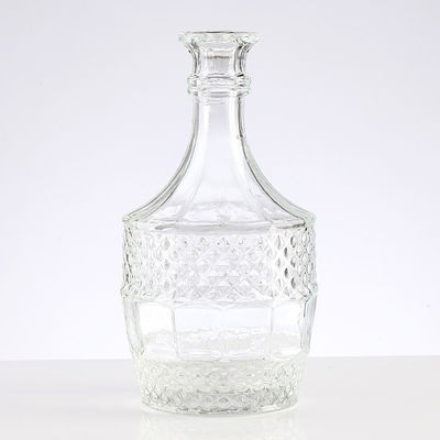 Provided Freely 750ml Vodka Whiskey Rum Brandy Alcohol Fruit Wine Glass Bottle with Cap