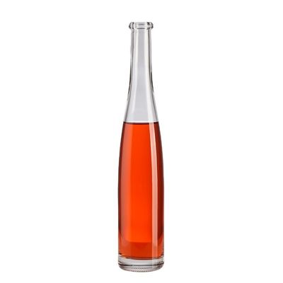 Long Neck Glass Wine Bottles for Whisky 375ml 500ml Clear Empty Beverage Bottles