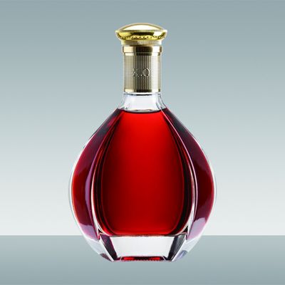 500ml 750ml Glass Wine Bottle Brandy Whisky XO Brandy Wine Glass Bottle With Glass Cap