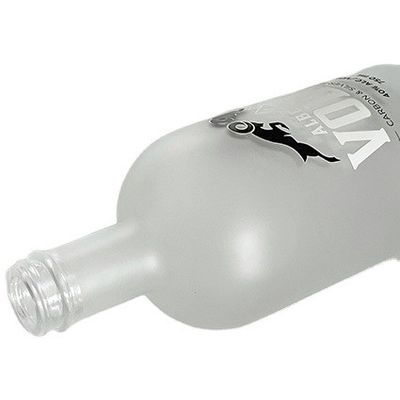 Level Clear Glass Bottle for Wine/Vodka 500ML 750ML Direct Hot Stamping
