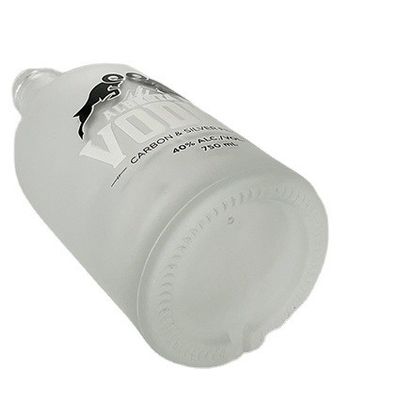 Level Clear Glass Bottle for Wine/Vodka 500ML 750ML Direct Hot Stamping