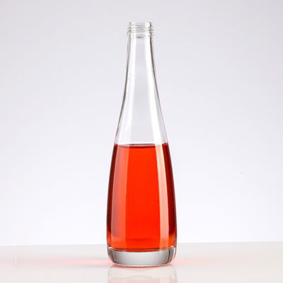 Customized Logo Clear 70cl Glass Bottle for Pisco Hot Stamping and Rubber Included
