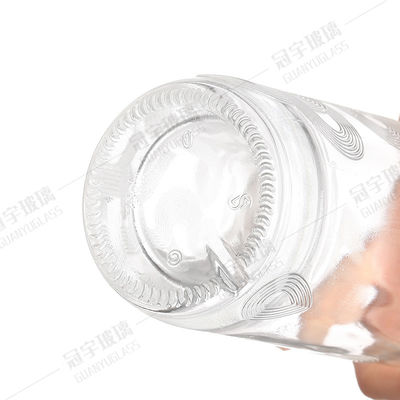 Base Material Whole Bottle Vodka and Brandy Glass Bottle with Screen Printing