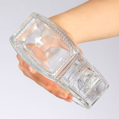 50cl VODKA Glass Bottle with Sublimable Pavonadas Design and OEM/ODM Service