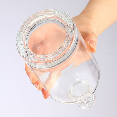 Clear 250ml Glass Bottle for Clients' Specific Requirements and Bourbon Whiskey