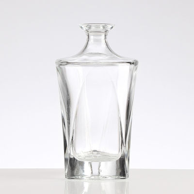Beverage Industrial Triangle Bottom and Round Body Wine Bottle with Modern Design