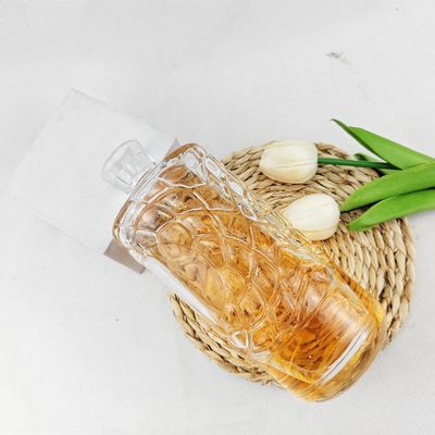 Super Flint Clear Glass Painted Vodka Bottle 750Ml Cap Color Custom Color for Sample