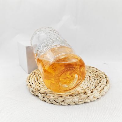 Super Flint Clear Glass Painted Vodka Bottle 750Ml Cap Color Custom Color for Sample