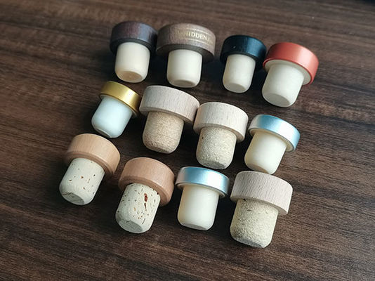 Rubber Stopper Sealing Type Creative Glass Bottles for Gin Clear and Empty
